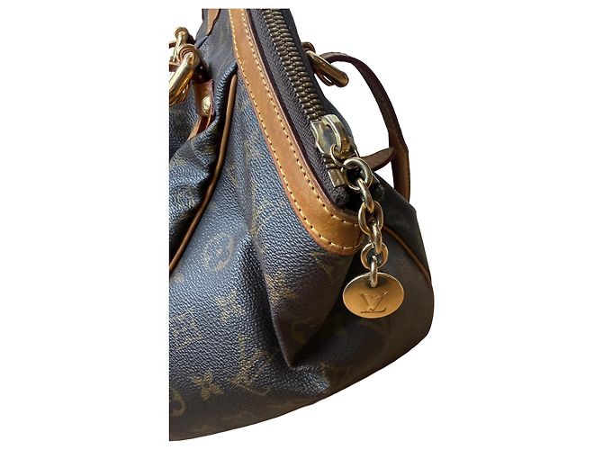Borsa a mano Louis Vuitton Tivoli in pelle nera Nero - vista 6