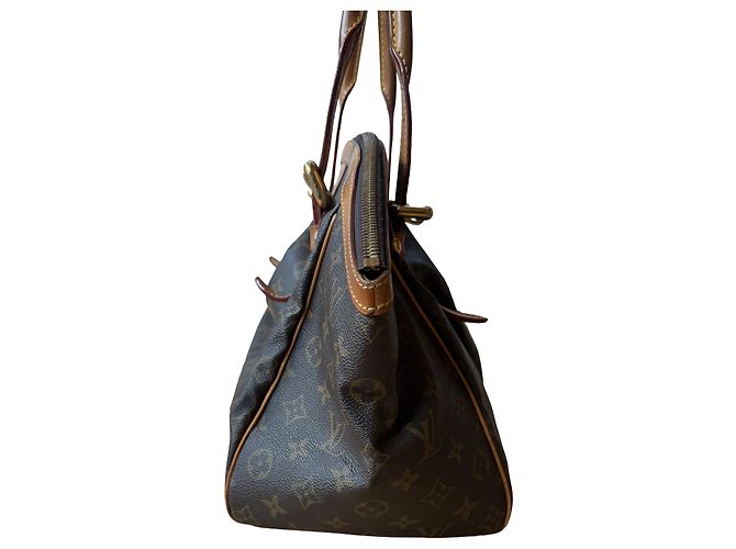 Borsa a mano Louis Vuitton Tivoli in pelle nera Nero - vista 8