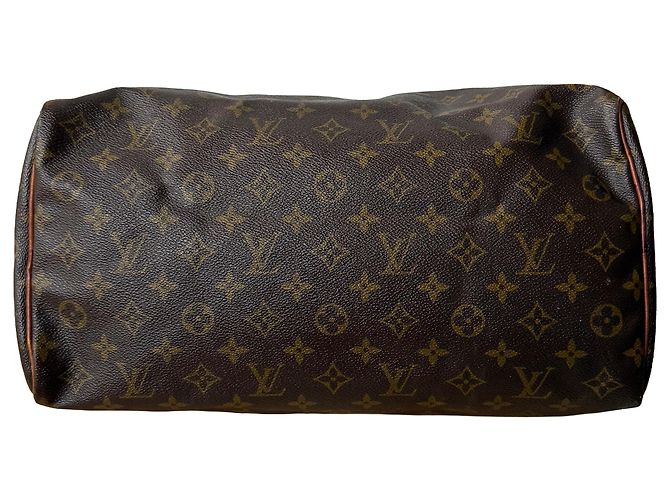 Louis Vuitton Speedy 35 Marrone D'oro - vista 8