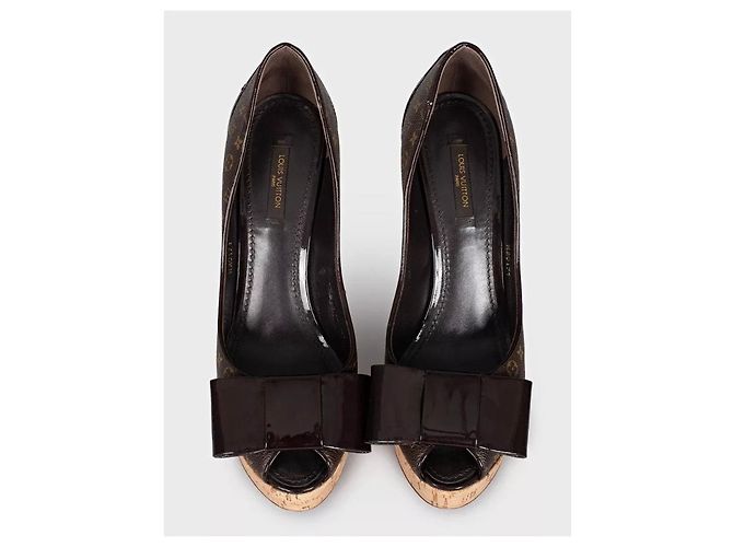 Louis Vuitton Monogram Canvas Pumps Größe 39 Gebraucht - Ansicht 2