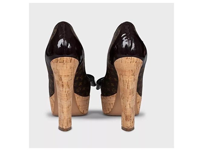 Louis Vuitton Monogram Canvas Pumps Größe 39 Gebraucht - Ansicht 4