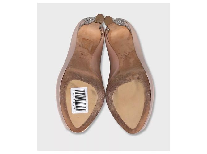 Christian Dior Dior Lackschuhe mit silbernem Zierabsatz 37.5 Gebraucht - Ansicht 5