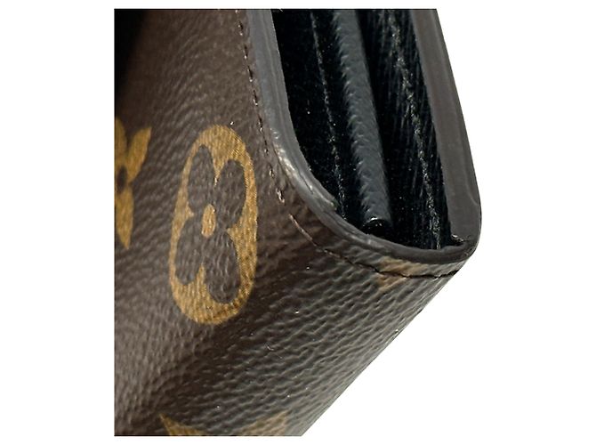 Cartera Louis Vuitton Monogram Giant Reverse Castaño - vista 12