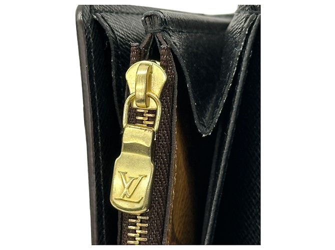 Cartera Louis Vuitton Monogram Giant Reverse Castaño - vista 14