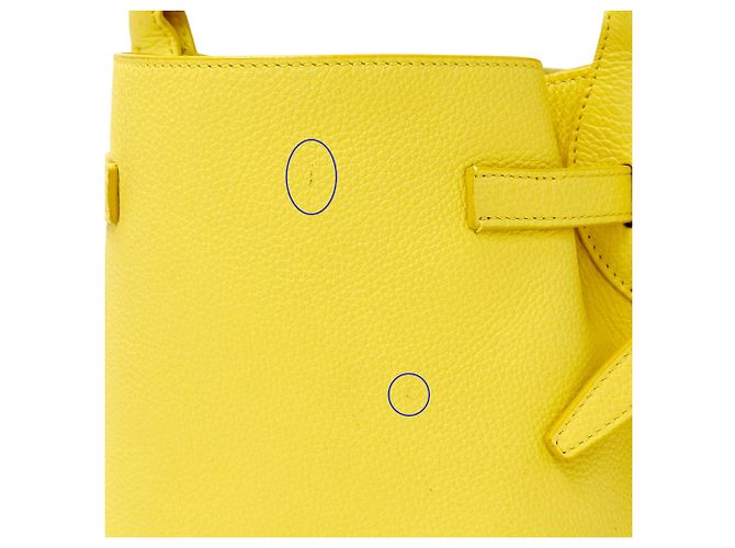 Céline Borsa a mano in pelle da donna Celine Giallo - vista 13