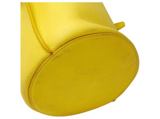 Céline Borsa a mano in pelle da donna Celine Giallo - vista 14