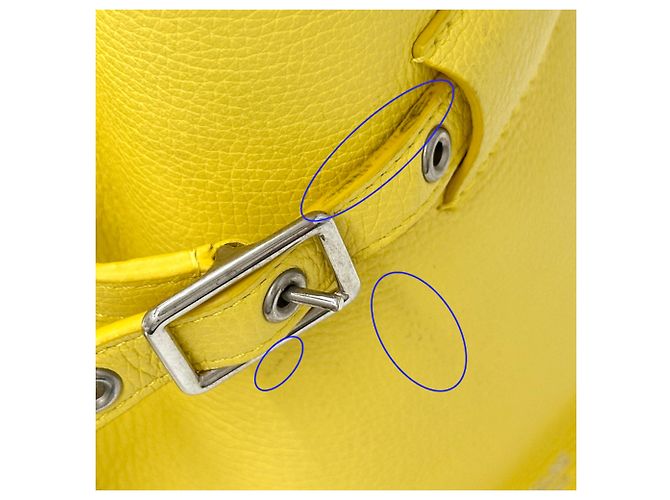 Céline Borsa a mano in pelle da donna Celine Giallo - vista 15