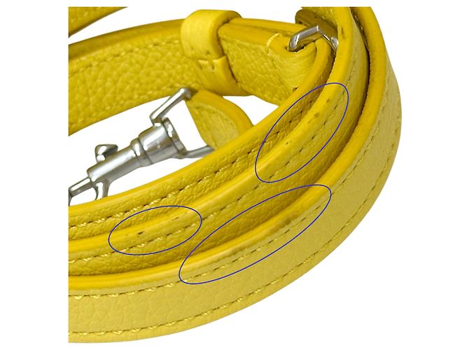 Céline Borsa a mano in pelle da donna Celine Giallo - vista 17