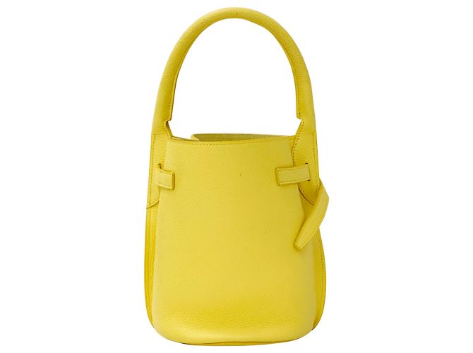 Céline Borsa a mano in pelle da donna Celine Giallo - vista 2