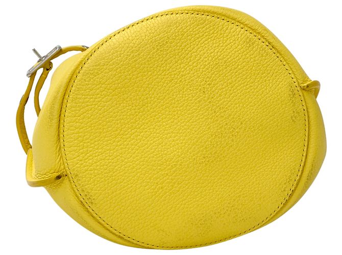 Céline Borsa a mano in pelle da donna Celine Giallo - vista 4