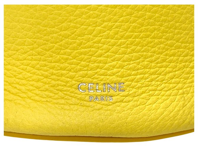 Céline Borsa a mano in pelle da donna Celine Giallo - vista 6