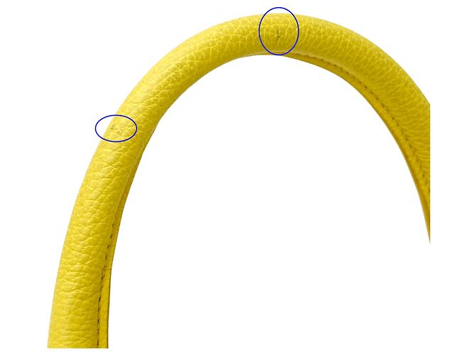 Céline Borsa a mano in pelle da donna Celine Giallo - vista 9