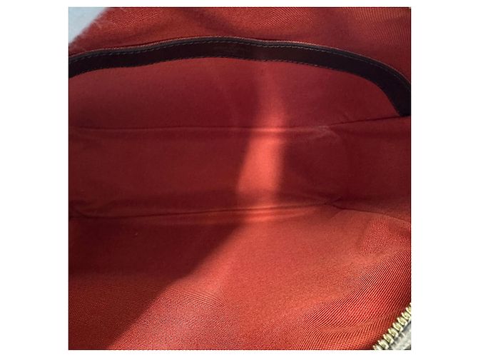 Borsa a tracolla Louis Vuitton in tela Damier Damier ebene - vista 11