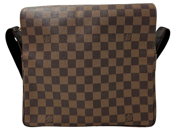 Borsa a tracolla Louis Vuitton in tela Damier Damier ebene - vista 2