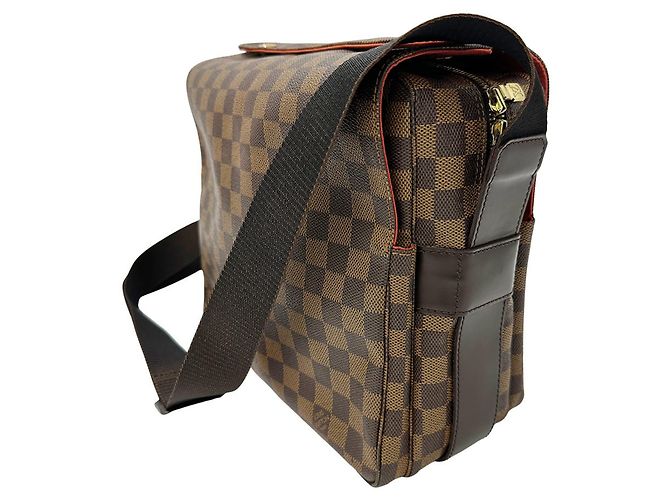Borsa a tracolla Louis Vuitton in tela Damier Damier ebene - vista 6