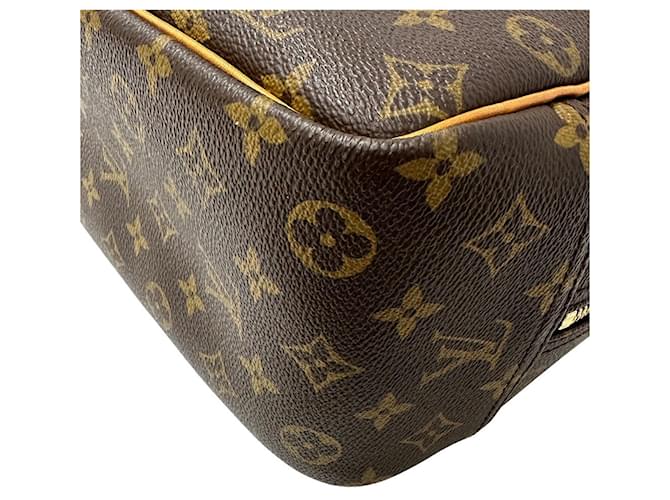 Deauville Borsa Louis Vuitton Monogram Marrone - vista 5