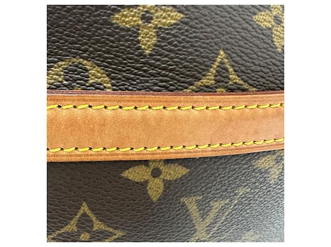 Deauville Borsa Louis Vuitton Monogram Marrone - vista 7