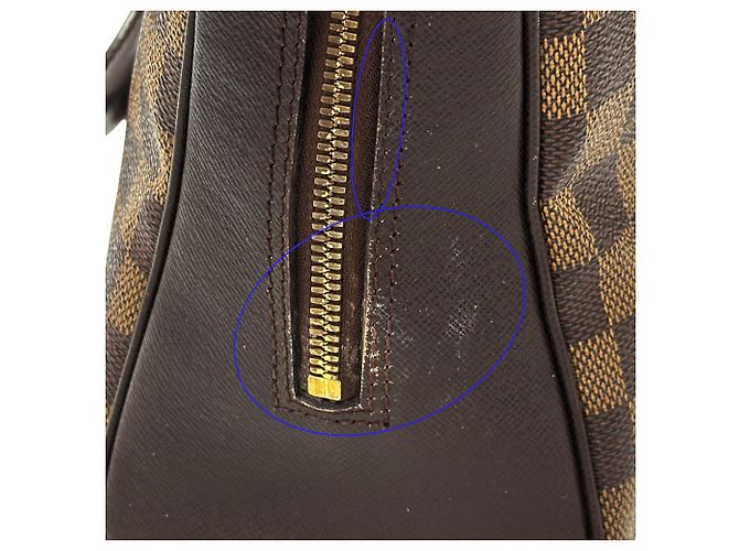 Brera Borsa a mano Damier da donna Louis Vuitton Marrone Damier ebene - vista 10