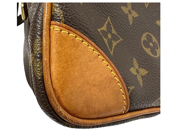 Borsa a Spalla Louis Vuitton Monogram Marrone - vista 5