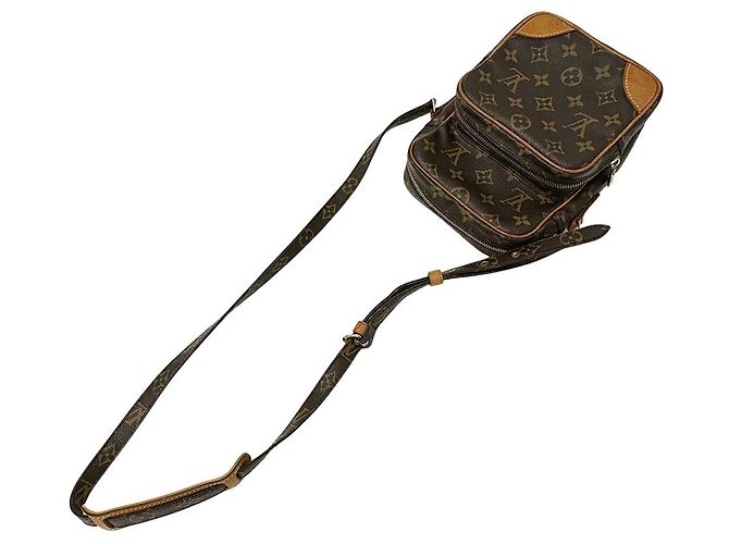 Borsa a Spalla Louis Vuitton Monogram Marrone - vista 6