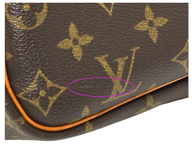 Deauville Louis Vuitton Monogram Handtasche Braun - Ansicht 11
