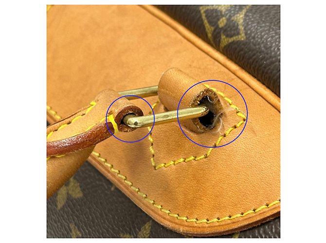 Deauville Louis Vuitton Monogram Handtasche Braun - Ansicht 15
