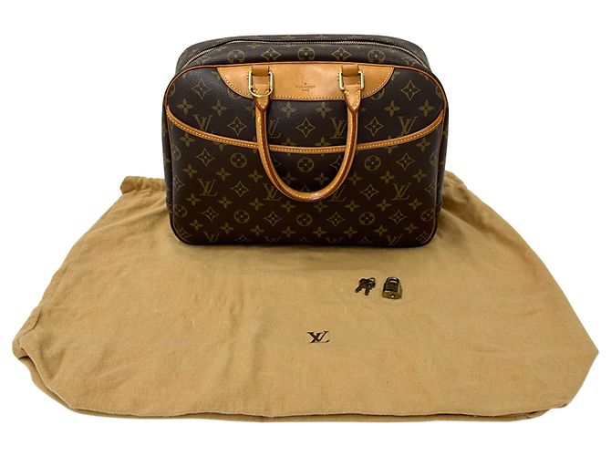 Deauville Louis Vuitton Monogram Handtasche Braun - Ansicht 7