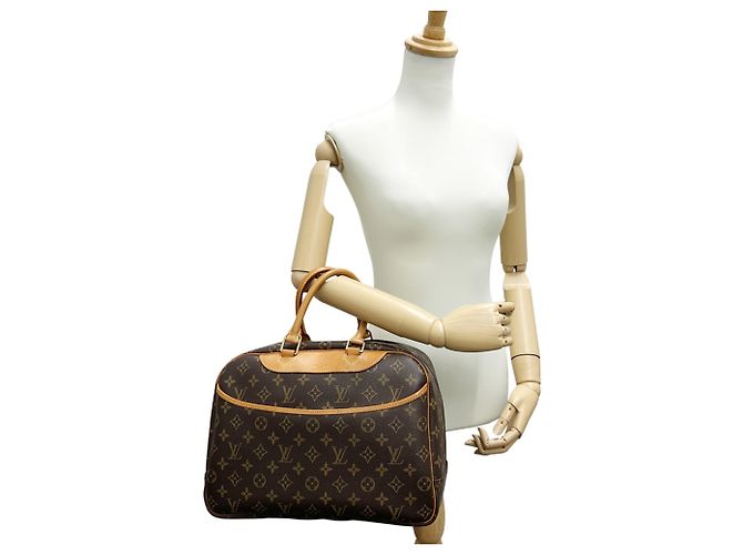 Deauville Louis Vuitton Monogram Handtasche Braun - Ansicht 9