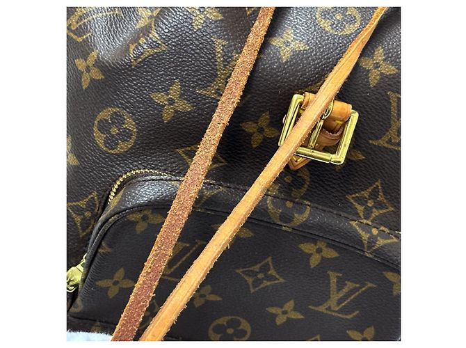 Louis Vuitton Montsouris MM Rucksack Braun - Ansicht 12