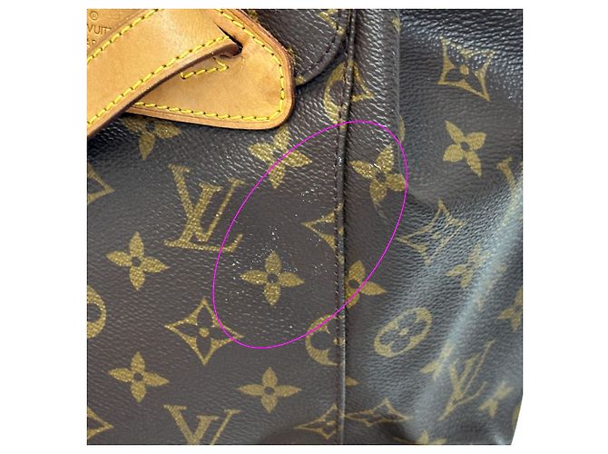 Louis Vuitton Montsouris MM Rucksack Braun - Ansicht 14