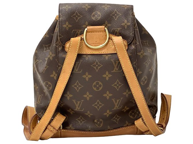 Louis Vuitton Montsouris MM Rucksack Braun - Ansicht 2