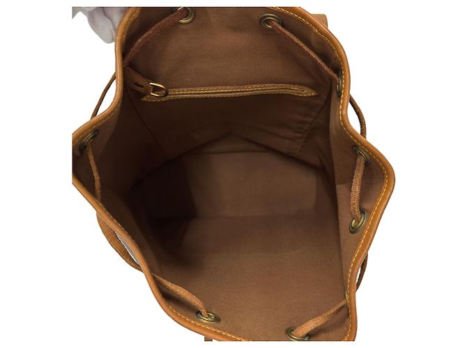 Louis Vuitton Montsouris MM Rucksack Braun - Ansicht 5
