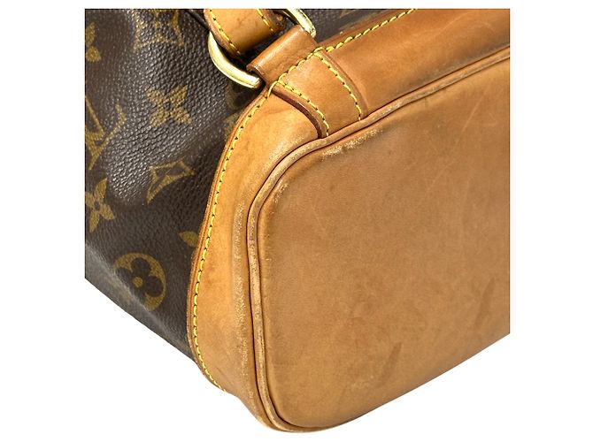 Louis Vuitton Montsouris MM Rucksack Braun - Ansicht 7