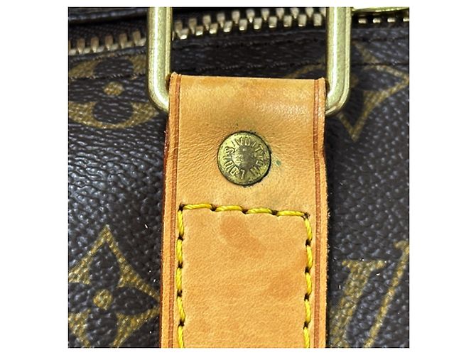 Borsa Boston Monogram Louis Vuitton Marrone - vista 11