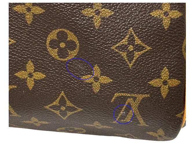Borsa Boston Monogram Louis Vuitton Marrone - vista 13