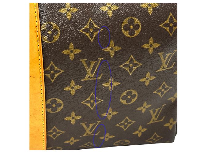 Borsa Boston Monogram Louis Vuitton Marrone - vista 14