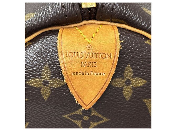 Borsa Boston Monogram Louis Vuitton Marrone - vista 6