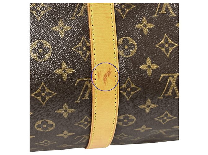 Borsa Boston Monogram Louis Vuitton Marrone - vista 9