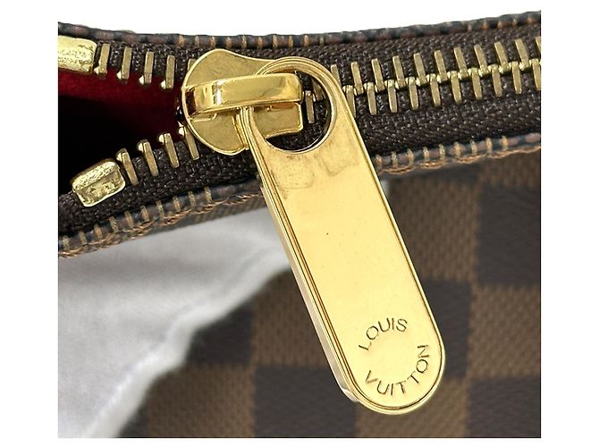 Borsa Tote Louis Vuitton Damier Saleya PM Marrone Damier ebene - vista 11