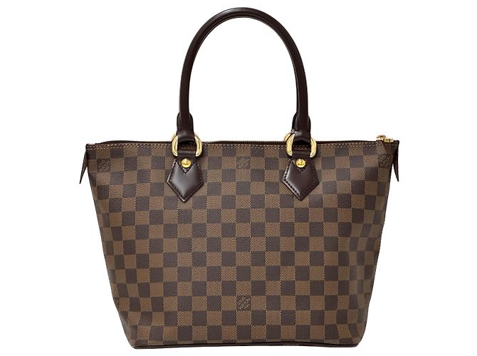 Borsa Tote Louis Vuitton Damier Saleya PM Marrone Damier ebene - vista 2