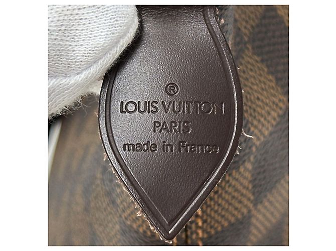 Borsa Tote Louis Vuitton Damier Saleya PM Marrone Damier ebene - vista 6