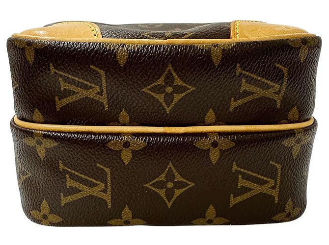 Louis Vuitton Monogram Shoulder Bag Brown - view 3