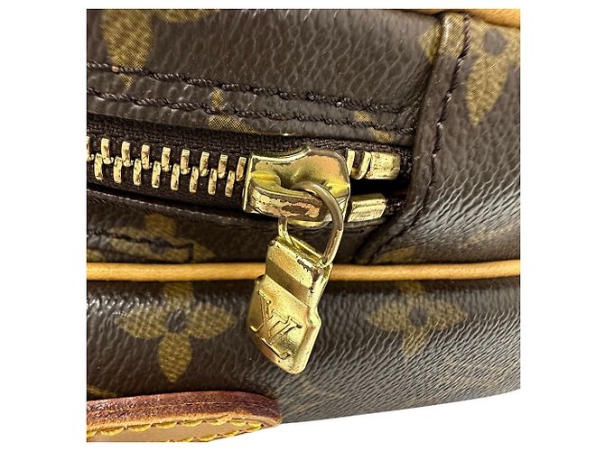 Louis Vuitton Monogram Shoulder Bag Brown - view 8