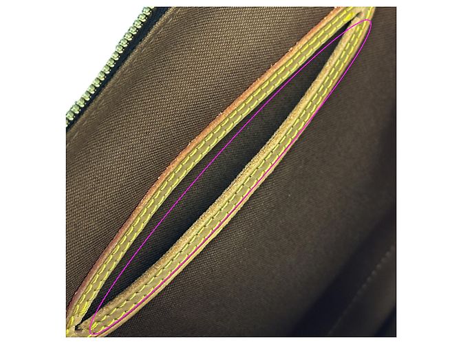 Borsa Louis Vuitton Monogram Alma Marrone - vista 15
