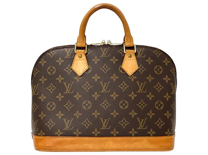 Borsa Louis Vuitton Monogram Alma Marrone - vista 2