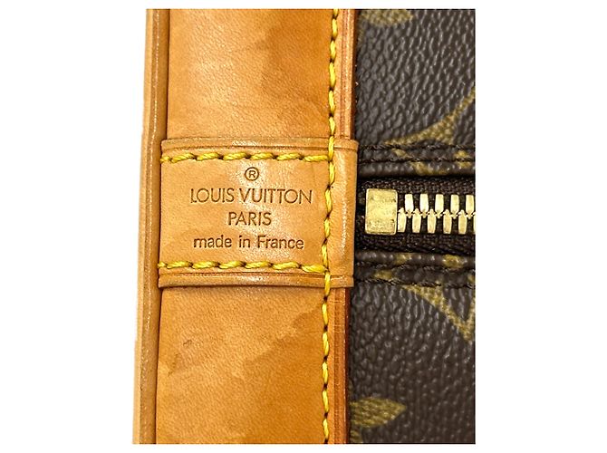 Borsa Louis Vuitton Monogram Alma Marrone - vista 6