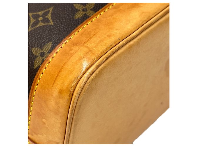 Borsa Louis Vuitton Monogram Alma Marrone - vista 7