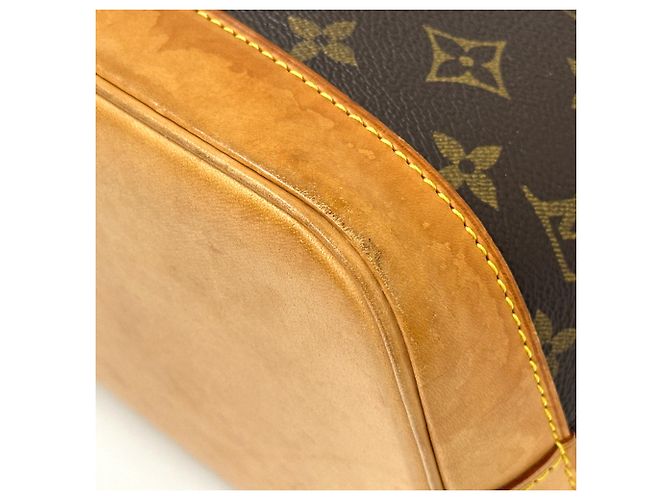 Borsa Louis Vuitton Monogram Alma Marrone - vista 8