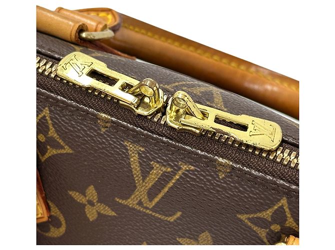 Borsa Louis Vuitton Monogram Alma Marrone - vista 9