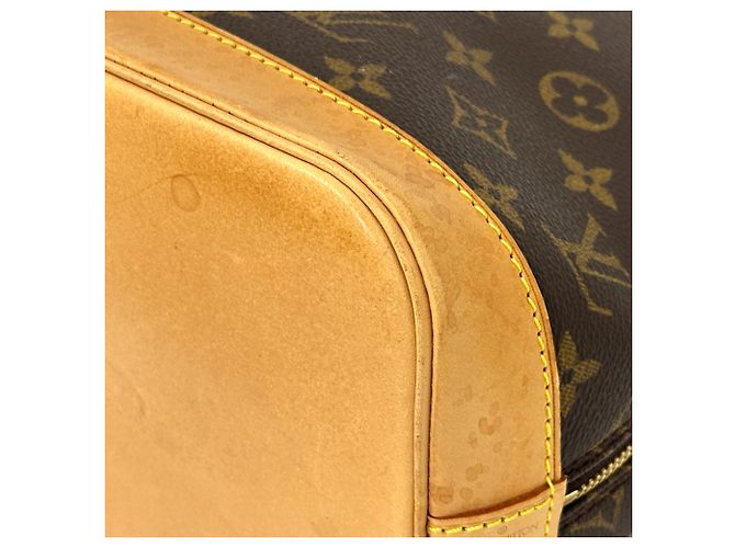 Borsa Louis Vuitton Monogram Alma Marrone - vista 11